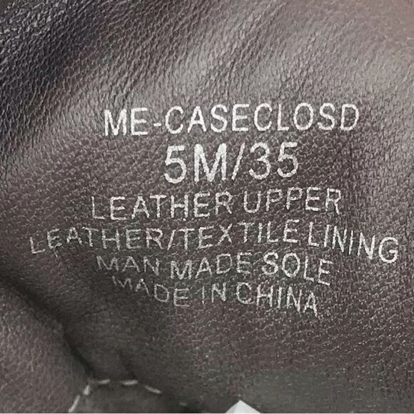 Mercer Edit CASE CLOSED Metallic Bronze Leather Metal Studded Casual Mules - Picture 14 of 14